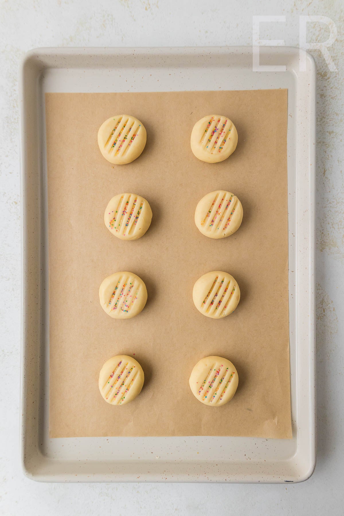 Whipped Shortbread Cookies